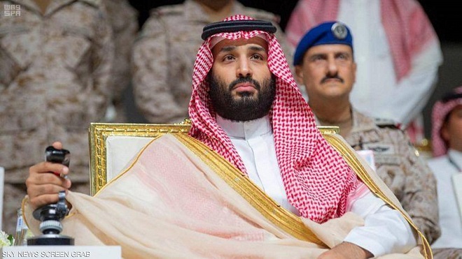 الأمير محمد بن سلمان خلال حفل التدشين